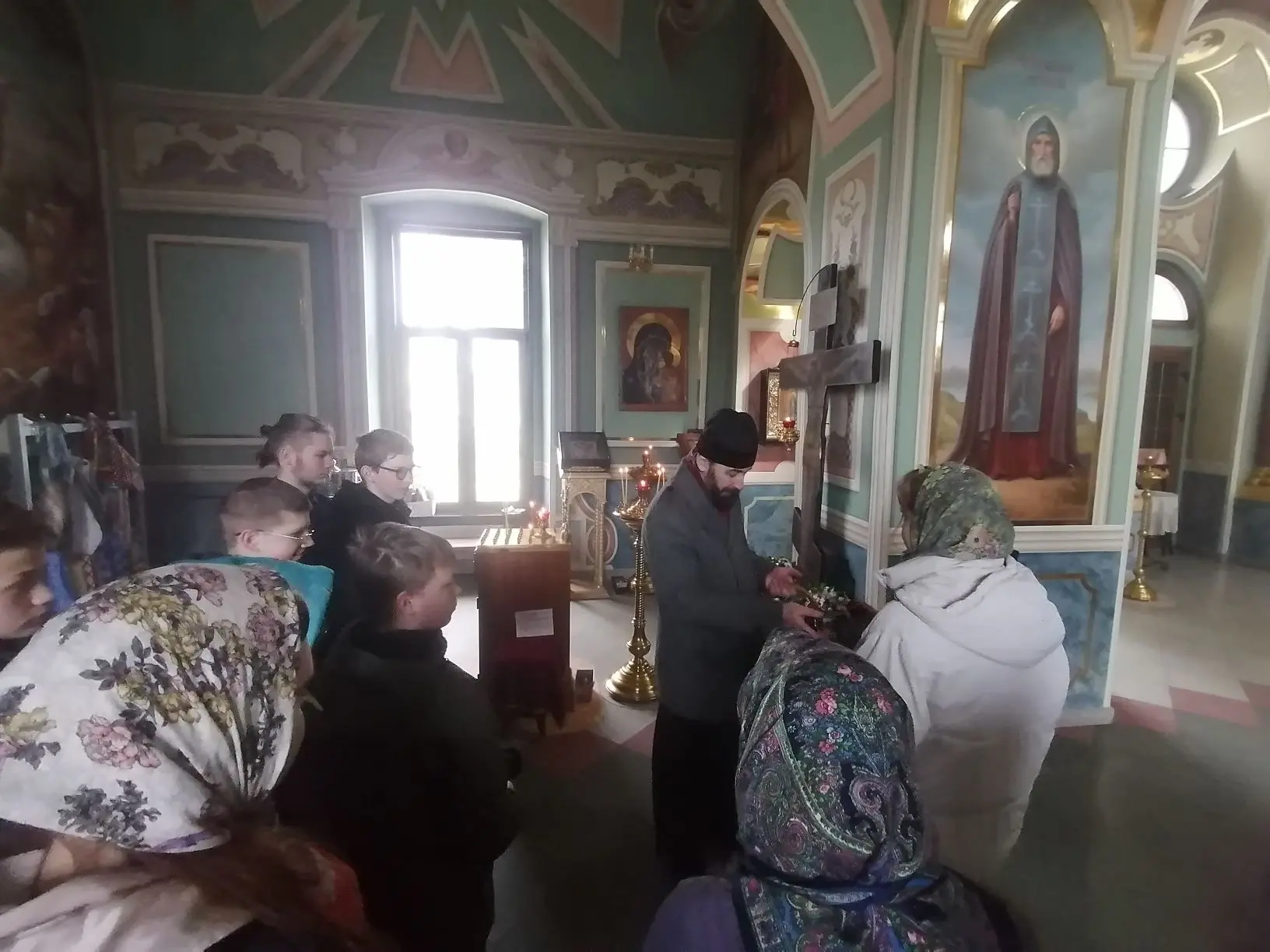 Посещение  храма «Петра и Павла»